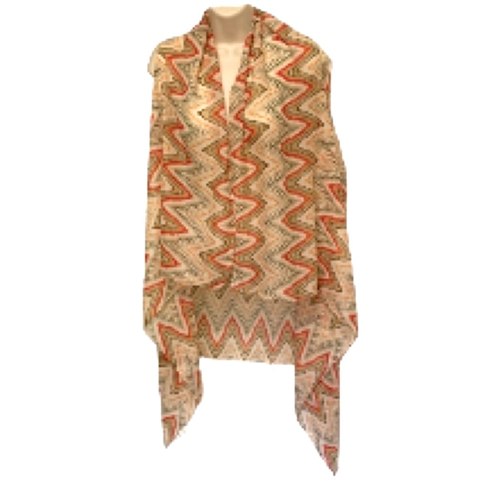 Convertible vest, Shawl, Scarf, Coverup by Accents Lavello- one size fits most